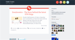 Desktop Screenshot of code2learn.com
